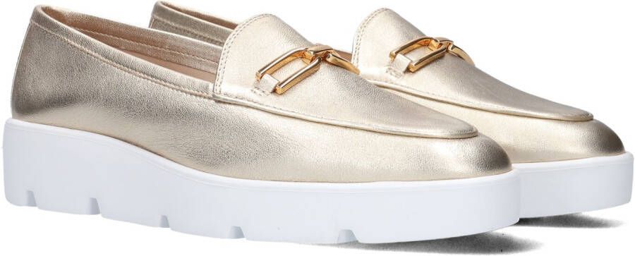 UNISA Loafers Dames Famo Maat: 42 Materiaal: Leer Kleur: Goudkleurig