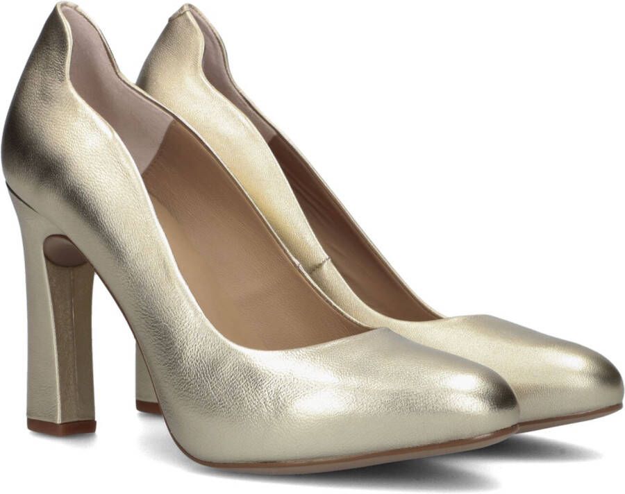 Gouden TOMMY HILFIGER Enkellaarsjes SQUARE TOE | Omoda