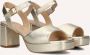 UNISA Dames Ney Maat: 38 Materiaal: Leer Kleur: Goud - Thumbnail 1