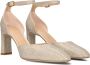 UNISA Pumps Dames Waba Maat: 40 Materiaal: Textiel Kleur: Goud - Thumbnail 1
