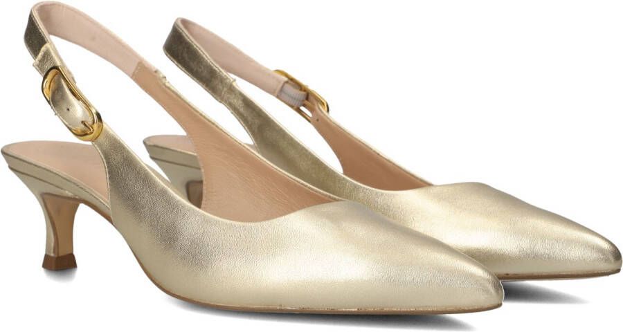 UNISA Slingbacks Dames Ibon Maat: 37 Materiaal: Leer Kleur: Goud