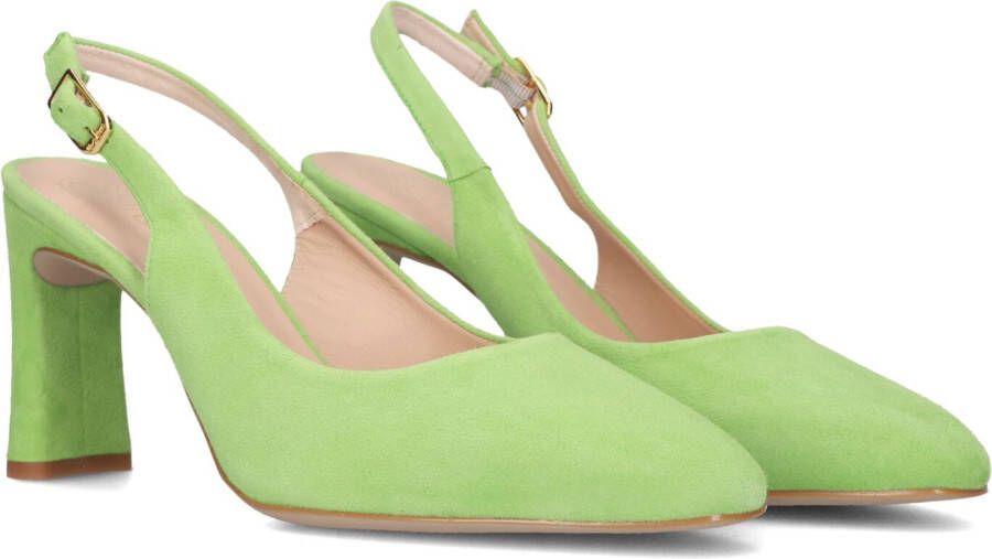 Unisa Winna Pumps High Heels Schoenen Hoge Hak Dames Groen