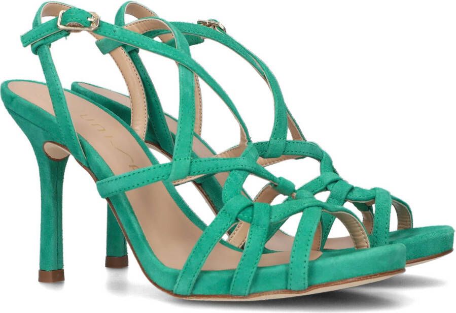 UNISA Sandalen Dames Yulen Maat: 37 Materiaal: Suède Kleur: Groen