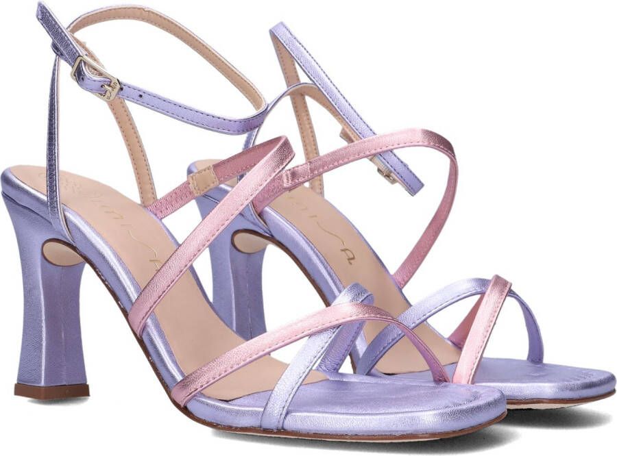 Unisa Metallic Paarse Sandaal Sissi Purple Dames