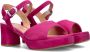Unisa Suede Sandalen in Fragola Rood - Thumbnail 1