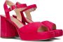 Bruin Tinten Strappy Sandals Odran Sandalen Dames Roze - Thumbnail 1