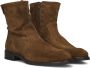 UNISA Enkellaarsjes Dames Belfin Maat: 40 Materiaal: Suède Kleur: Taupe - Thumbnail 1