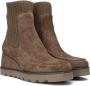 UNISA Enkellaarsjes Dames Leysa Maat: 38 Materiaal: Suède Kleur: Taupe - Thumbnail 1