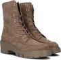 UNISA Veterboots Dames Jefis Maat: 40 Materiaal: Suède Kleur: Taupe - Thumbnail 1