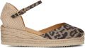 UNISA Espadrilles Dames Cisca Textiel Beige - Beige