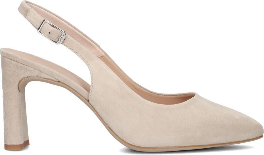 UNISA Slingbacks Dames Winna Maat: 39 Materiaal: Suède Kleur: Beige - Foto 3