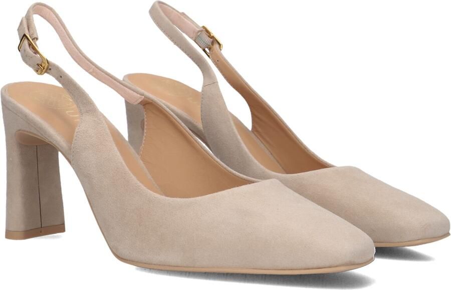 UNISA Slingbacks Dames Winna Maat: 38 Materiaal: Suède Kleur: Beige
