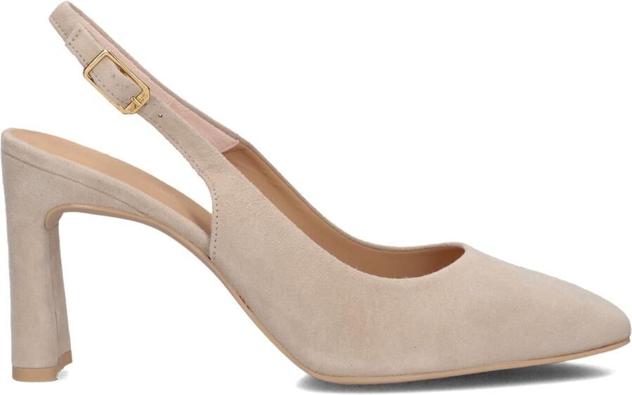 UNISA Slingbacks Dames Winna Maat: 39 Materiaal: Suède Kleur: Beige - Foto 3