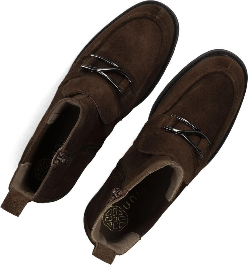 UNISA Enkelboots Dames Erne Maat: 38 Materiaal: Suède Kleur: Bruin - Foto 2