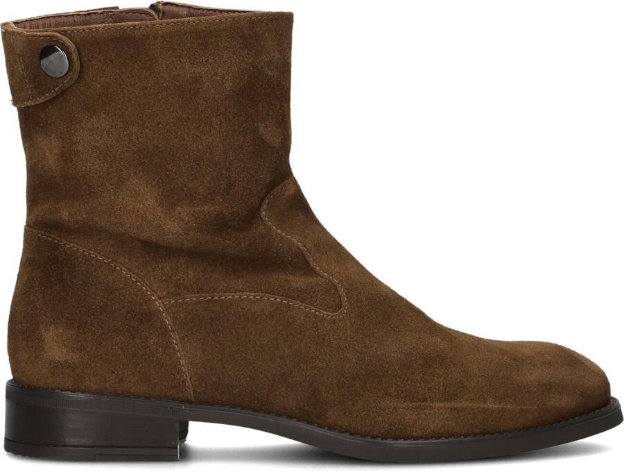 UNISA Enkellaarsjes Dames Belfin Maat: 37 Materiaal: Suède Kleur: Taupe - Foto 3