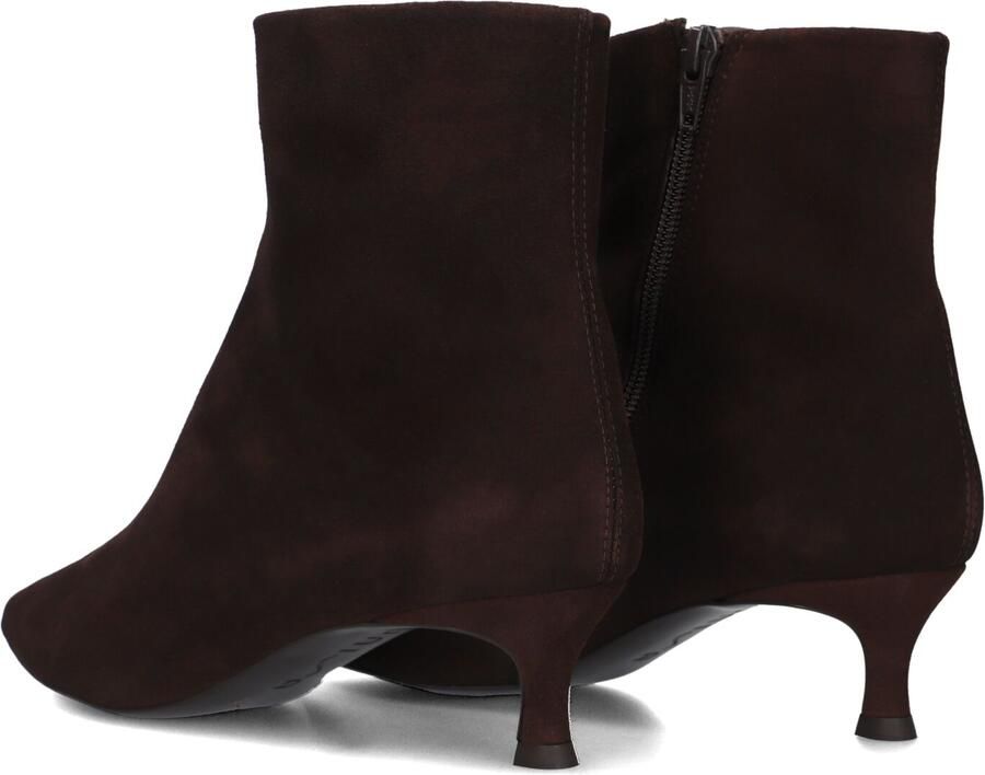 Unisa Ibrain Enkellaarsjes Enkelboots met rits Dames Bruin - Foto 2