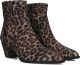 UNISA Enkellaarsjes Dames Lanza Ponyhair Bruin - Bruin