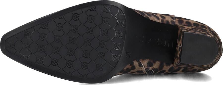Unisa Lanza Enkellaarsjes Enkelboots met rits Dames Bruin - Foto 5