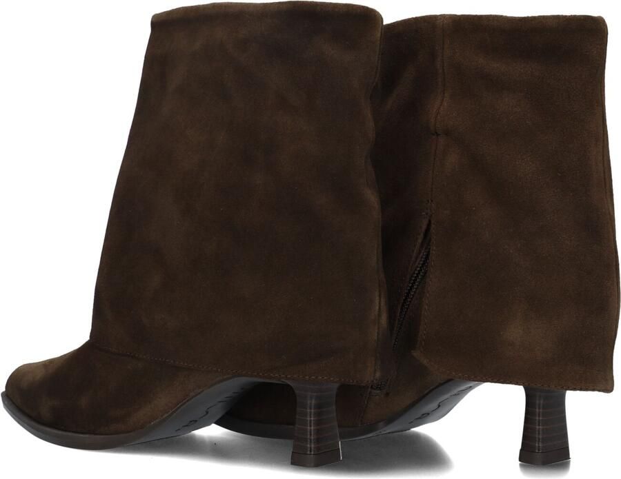 Unisa Lario Enkellaarsjes Enkelboots met rits Dames Taupe - Foto 4