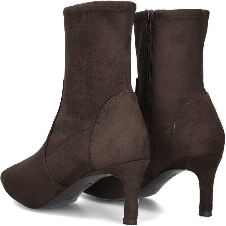 Unisa Lavoy Enkellaarsjes Enkelboots met rits Dames Bruin - Foto 2