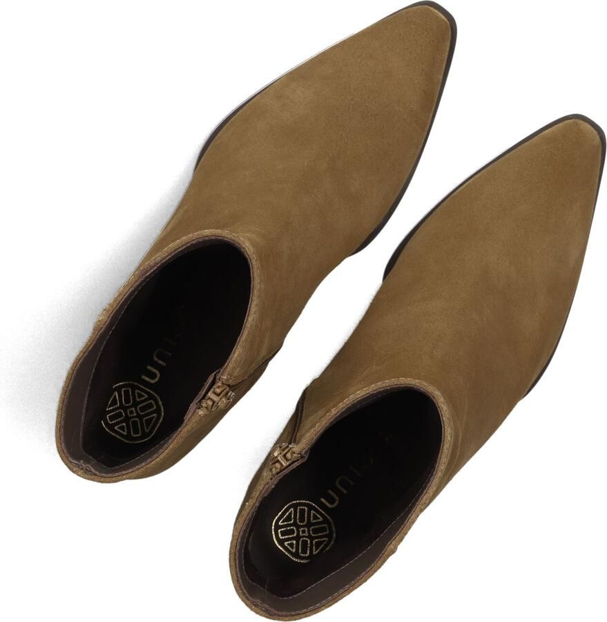 UNISA Enkellaarsjes Dames Lomas Maat: 39 Materiaal: Suède Kleur: Camel - Foto 2