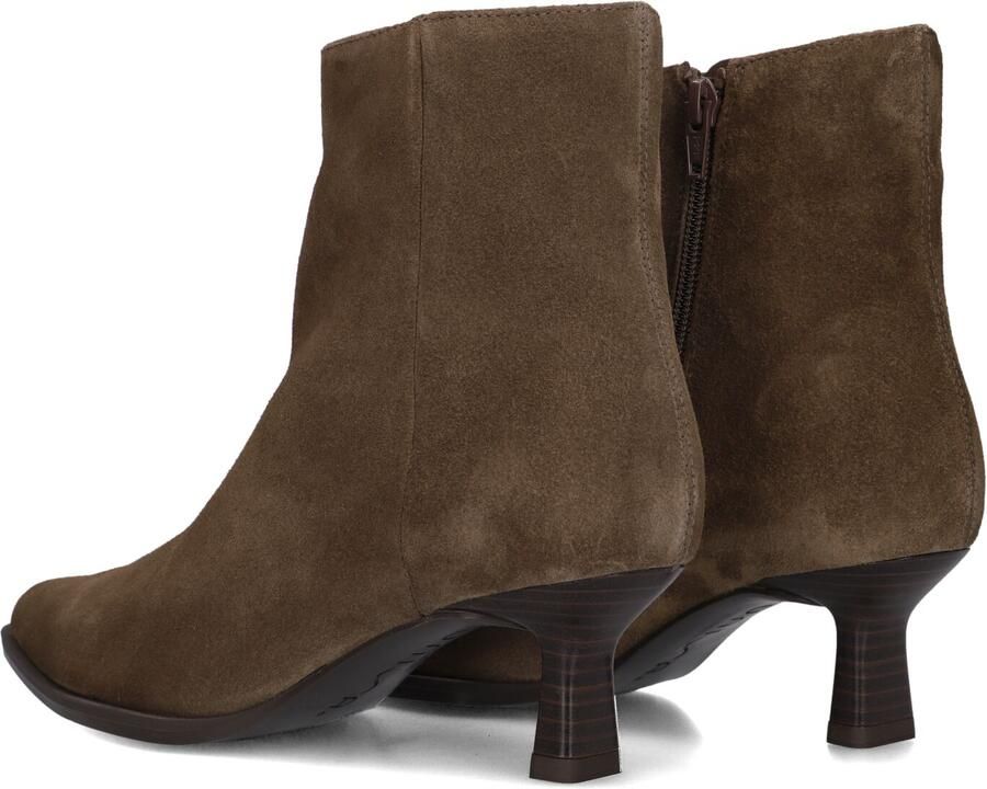 Unisa Lomas Enkellaarsjes Enkelboots met rits Dames Bruin - Foto 3