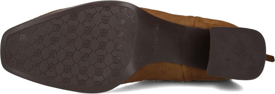 Unisa Lucas Enkellaarsjes Enkelboots met rits Dames Camel - Foto 5