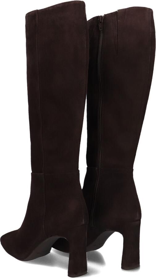 Unisa Wolcot Enkellaarsjes Enkelboots met rits Dames Bruin - Foto 3