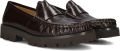 UNISA Loafers Dames Fijo Leer Bruin - Bruin