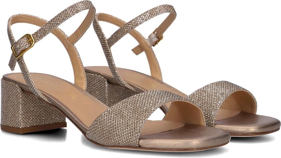 UNISA Sandalen met Hak Dames Kirk Maat: 38 Materiaal: Textiel Kleur: Brons