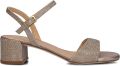 UNISA Sandalen met Hak Dames Kirk Textiel Brons - Brons