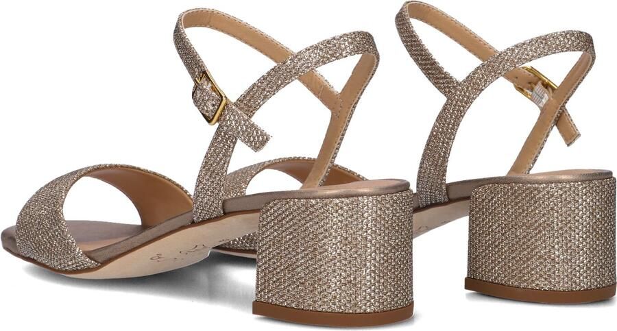 UNISA Sandalen met Hak Dames Kirk Maat: 38 Materiaal: Textiel Kleur: Brons - Foto 4