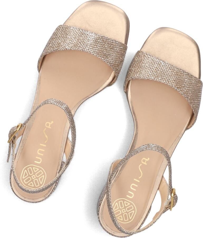 UNISA Sandalen met Hak Dames Kirk Maat: 38 Materiaal: Textiel Kleur: Brons - Foto 2