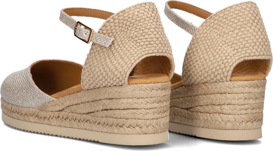 UNISA Espadrilles Dames Cisca Maat: 36 Materiaal: Leer Kleur: Goud - Foto 2