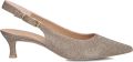 UNISA Slingbacks Dames Ibon Textiel Goudkleurig - Goudkleurig