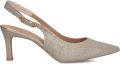 UNISA Slingbacks Dames Lanz Textiel Goudkleurig - Goudkleurig