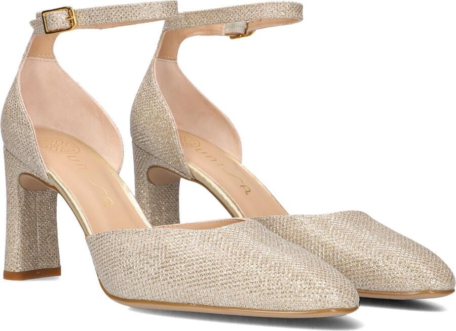 UNISA Pumps Dames Warren Maat: 38 Materiaal: Textiel Kleur: Goud
