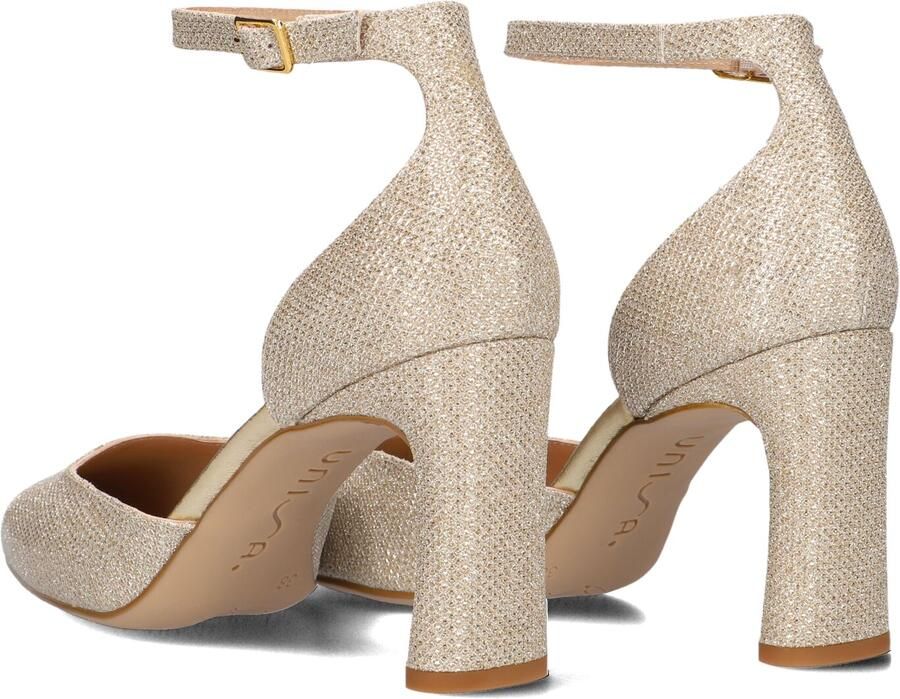 UNISA Pumps Dames Warren Maat: 38 Materiaal: Textiel Kleur: Goud - Foto 3