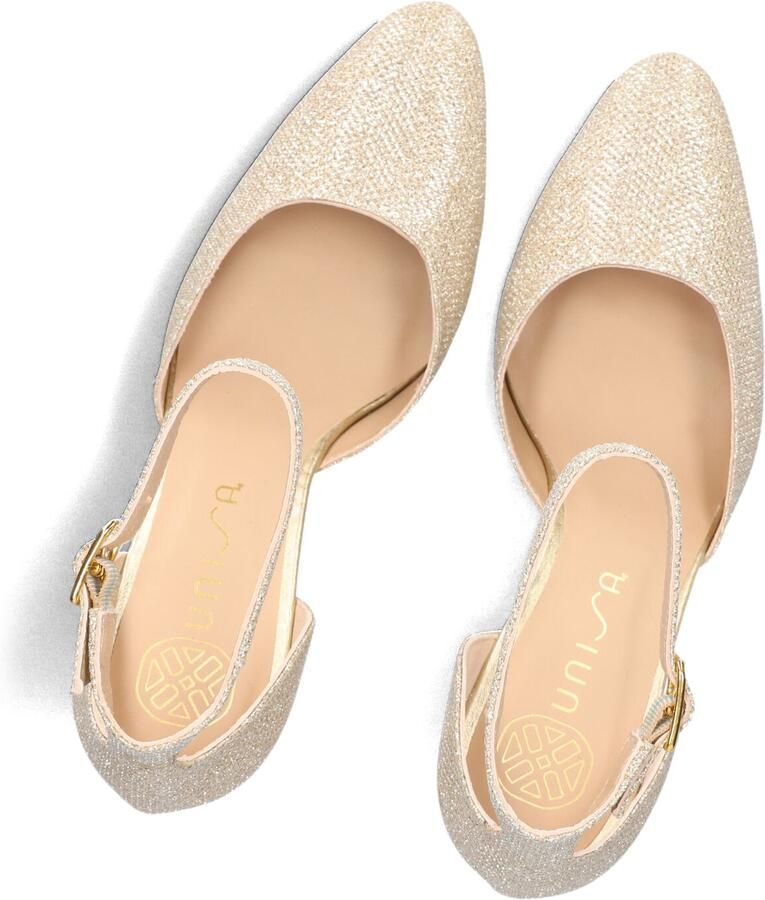 UNISA Pumps Dames Warren Maat: 38 Materiaal: Textiel Kleur: Goud - Foto 2