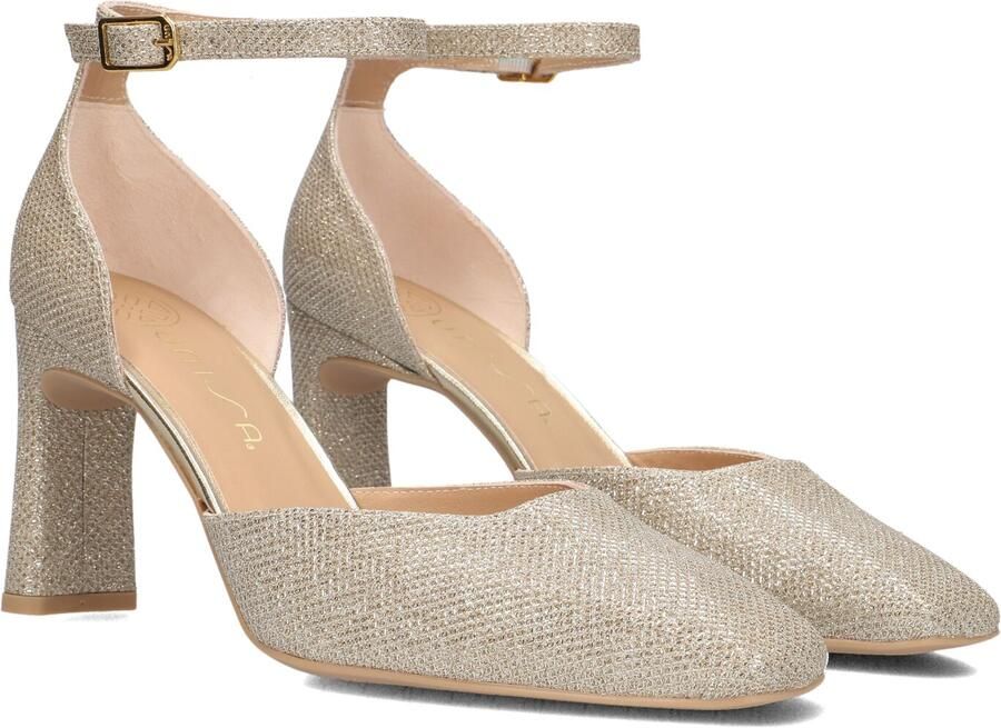 UNISA Pumps Dames Warren Maat: 35 Materiaal: Textiel Kleur: Goud