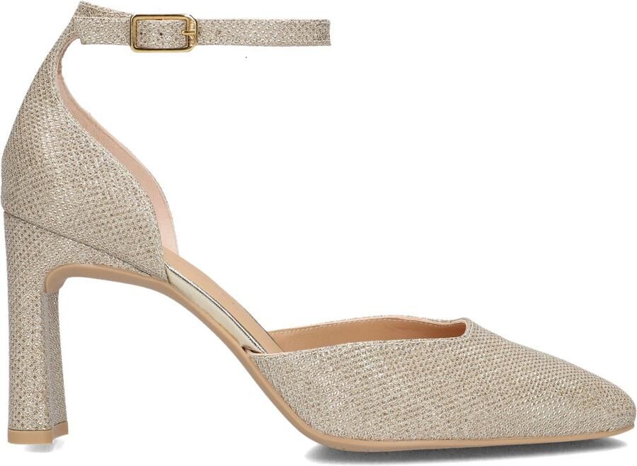 UNISA Pumps Dames Warren Maat: 35 Materiaal: Textiel Kleur: Goud - Foto 3