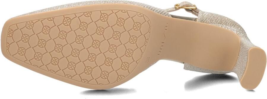 UNISA Pumps Dames Warren Maat: 35 Materiaal: Textiel Kleur: Goud - Foto 5