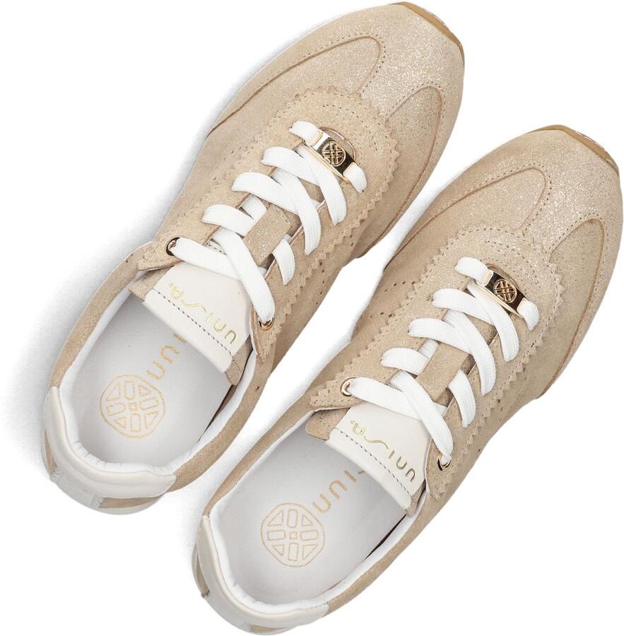 UNISA Lage Sneakers Dames Dara Suède Goud - Foto 3