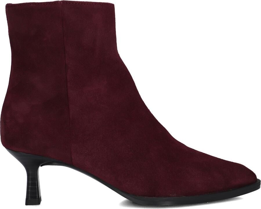 Unisa Lomas Enkellaarsjes Enkelboots met rits Dames Rood - Foto 3
