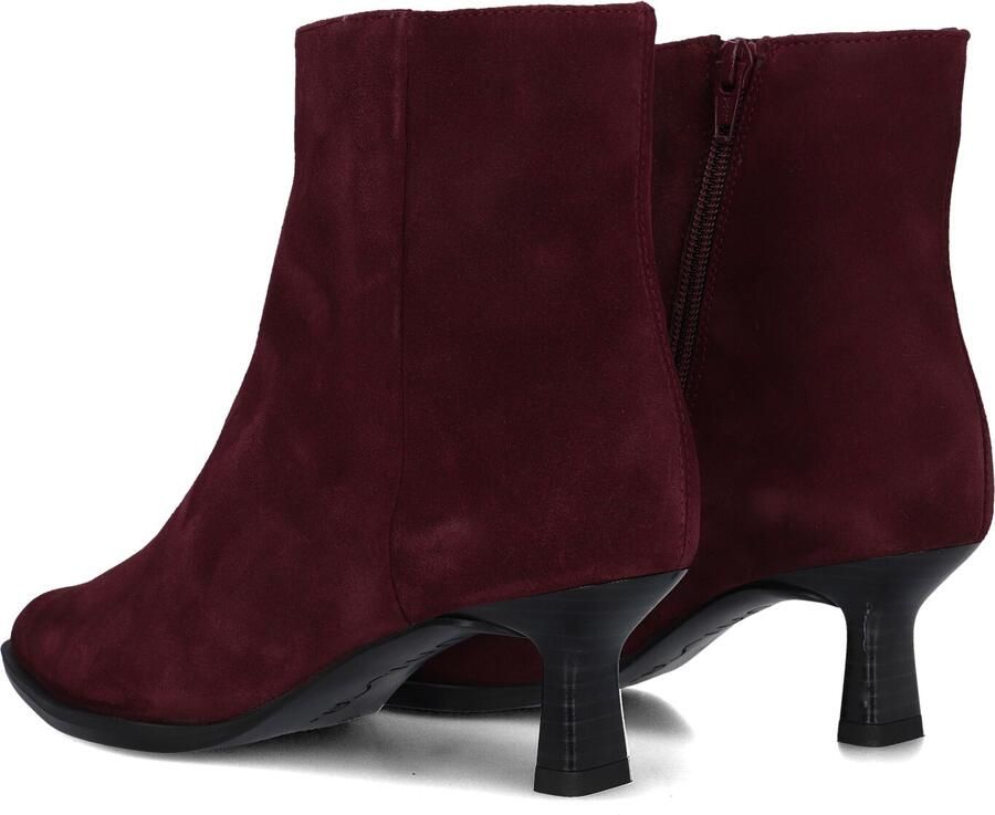 Unisa Lomas Enkellaarsjes Enkelboots met rits Dames Rood - Foto 2