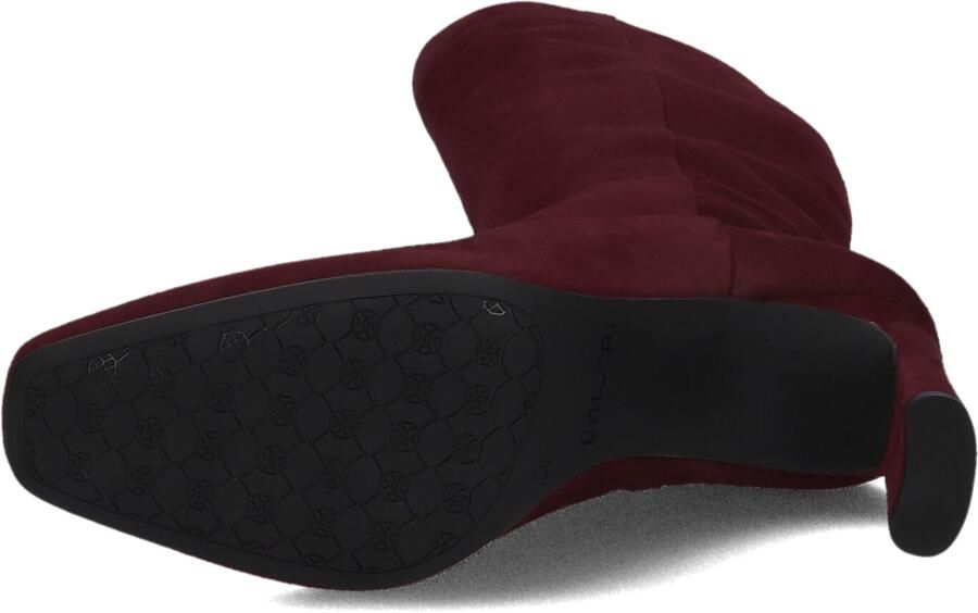 Unisa Wolcot Enkellaarsjes Enkelboots met rits Dames Bordeaux - Foto 2