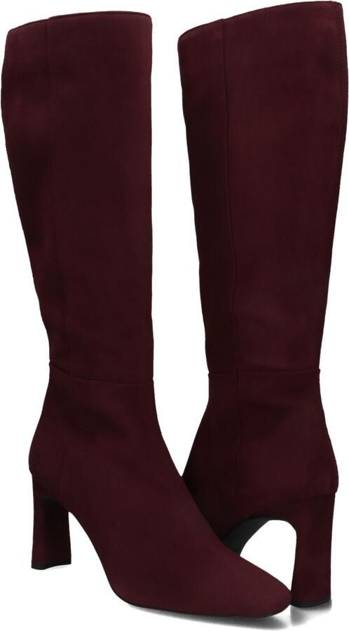 Unisa Wolcot Enkellaarsjes Enkelboots met rits Dames Bordeaux - Foto 5