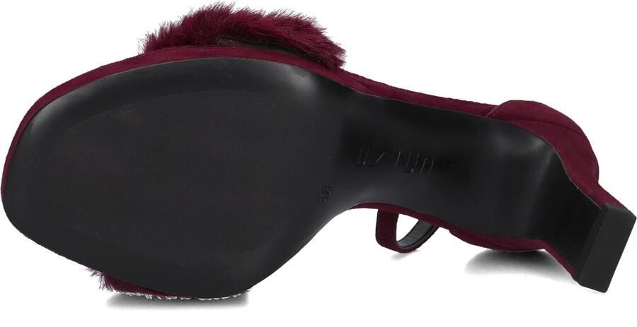 UNISA Muiltjes Dames Seller Maat: 41 Materiaal: Suède Kleur: Rood - Foto 5