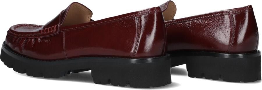 Unisa Fijo Ver lakleren loafers met profielzool bordeaux - Foto 5
