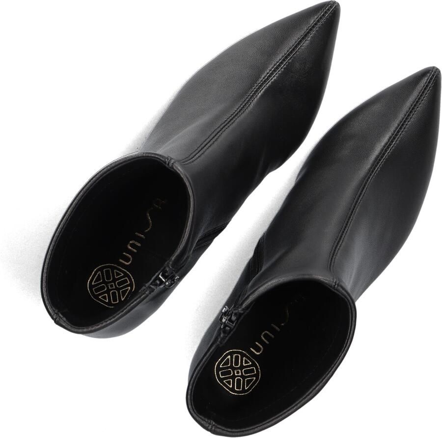 Unisa Ibrain Enkellaarsjes Enkelboots met rits Dames Zwart - Foto 2